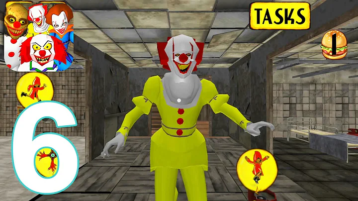Clown Hospital. Neighbor Escape 3D Level 4 Gameplay Part 6 (IOS/Android)