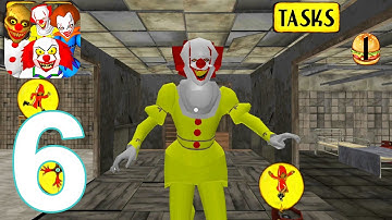 Clown Hospital. Neighbor Escape 3D Level 4 Gameplay Part 6 (IOS/Android)