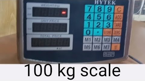 100 kg 180 kg weighing scale calibration @ Malik international Scale