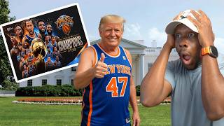 Knicks just PISSED OFF the NBA with SHOCKING Trump White House visit announcement! Black White Exclusives
