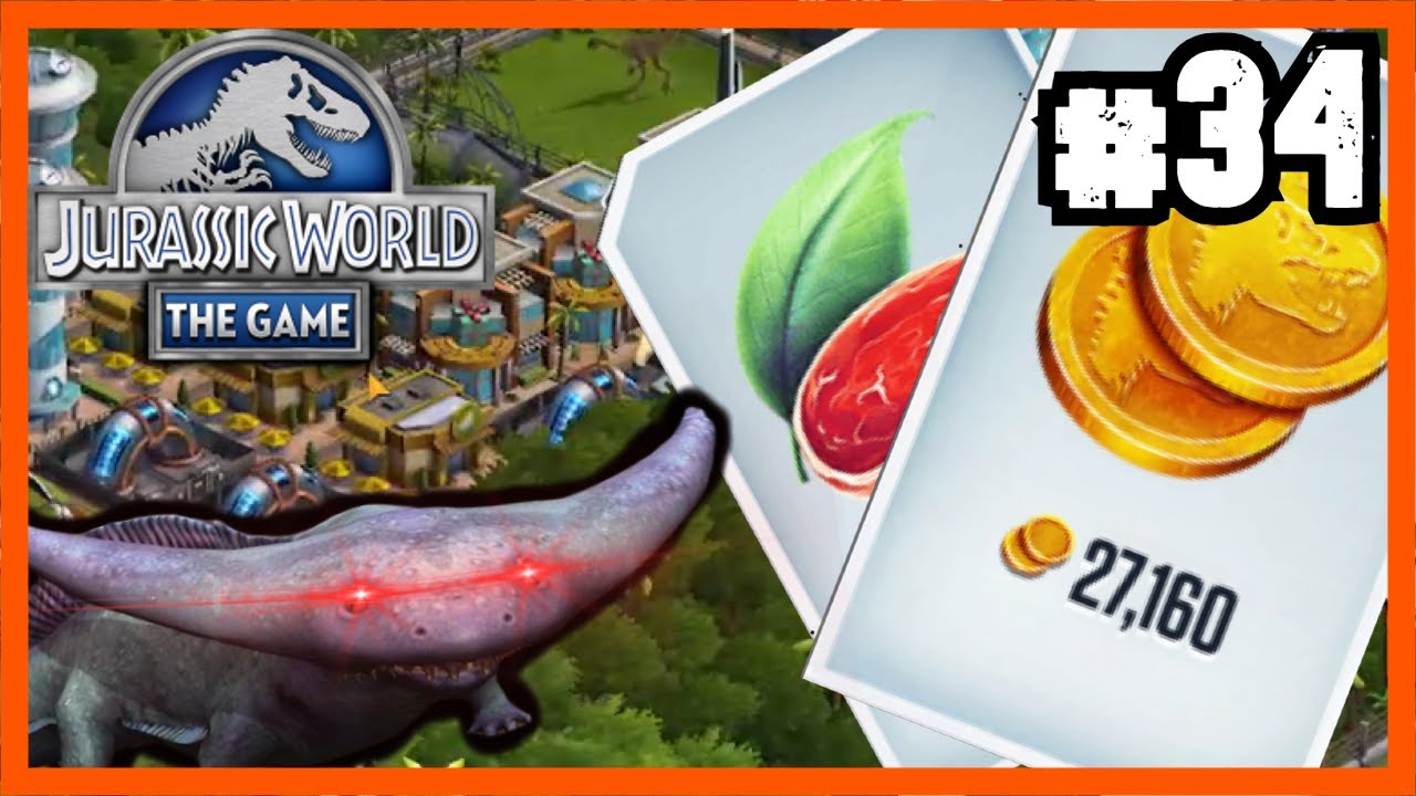 Grinding for Resources || Jurassic World The Game Site H Ep34