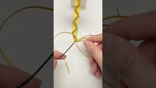 Diagonal Clove Hitch Tutorial 2602063 Easy Macrame Knot #Shorts #shortstutorial #knot #diy#handmade