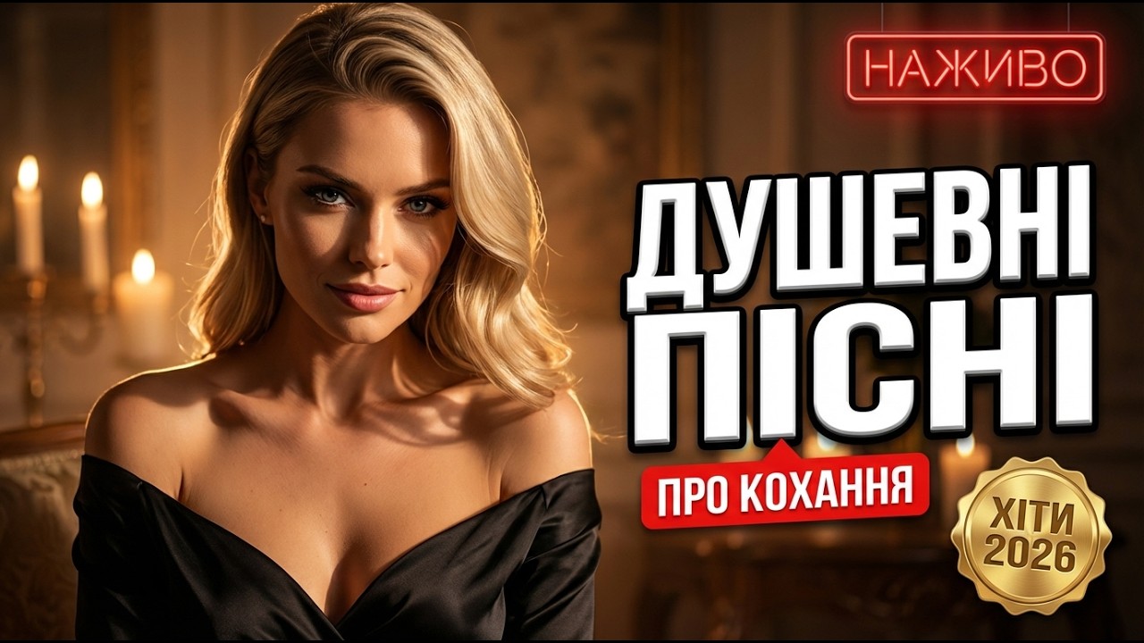 🎵 Українські мелодії кохання | LIVE STREAM