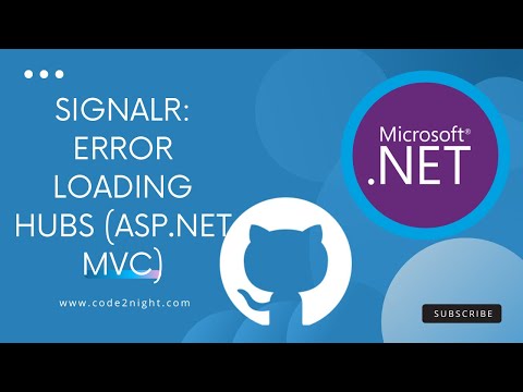 SignalR: Error loading hubs (Asp.net MVC)