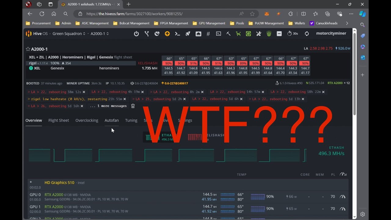 HiveOS Latest Kernel Broken? Trying to Fix LA Issues
