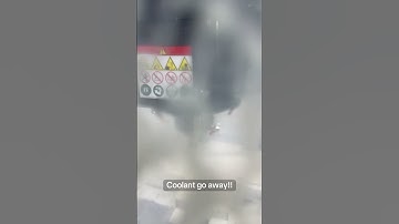 Coolant thru spindle 💯🤙🏽. #cnc #cncmill #cncmachinist #machine #machinist