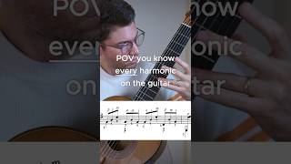 Can you learn every harmonic in under 60 secs? 🤔 #guitar #shorts