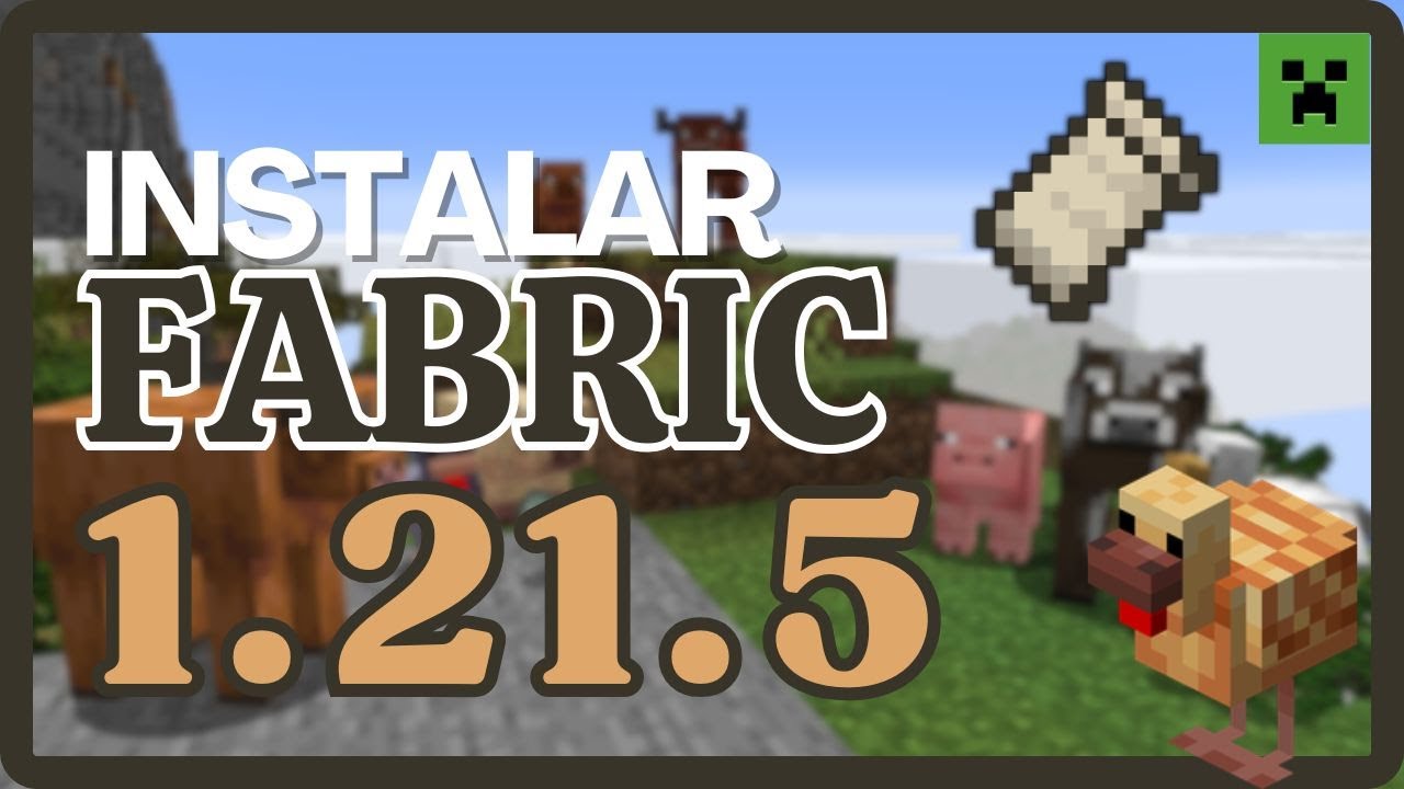 ⚙️ Cómo INSTALAR FABRIC para Minecraft 1.21.5 📥 (Fabric API + Mods ...