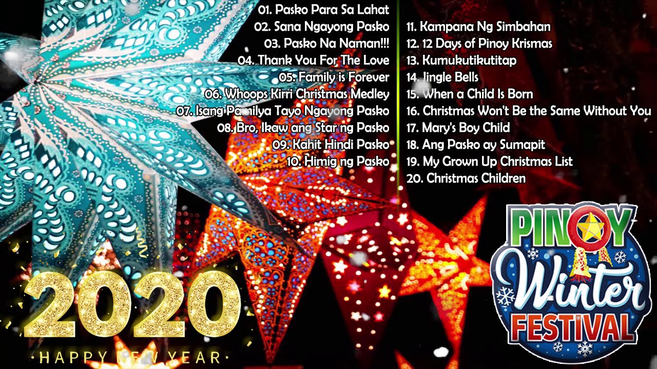 Paskong Pinoy 2020 Tagalog Christmas Songs Medley Nonstop 🎁 || Top Christmas Songs Ever Playlist