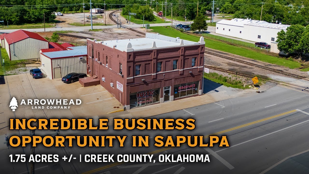 FOR SALE: Commercial Property in Downtown Sapulpa, Oklahoma