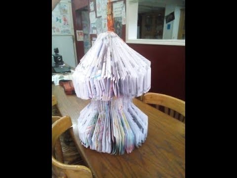 طريقة عمل فانوس رمضان من الورق 