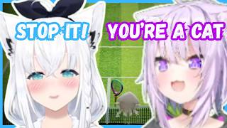 Okayu Cant Stop Exposing How Cute Fubuki Is Even Off Stream