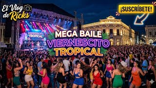 ✅️💥🟠🎊🎉SUPER AMBIENYE Y BAILE ENNEL CENTRO DE SAN SALVADOR El vlog de Rick's🎙🎊🔴