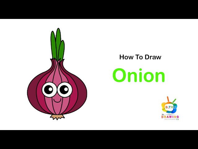 Onion Vegetable Isolated Coloring Page for Kids Stock Vector | Adobe Stock