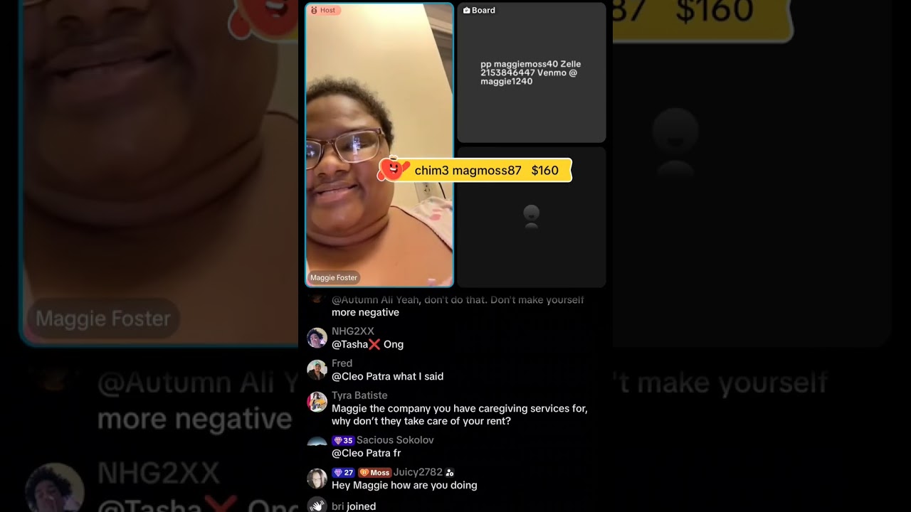 Maggie Foster live March 7 2026