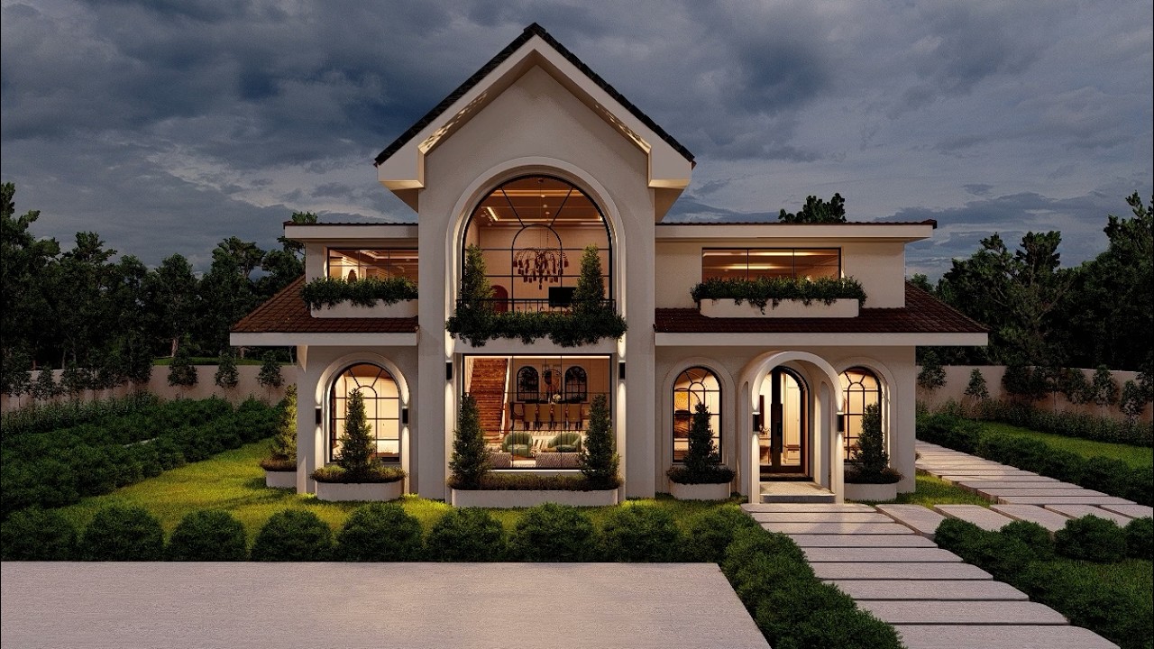 THE WHILE VILLA Nature and Minimalism - The World's Most Beautiful. (AZADO HOUSE DESIGN & BUILD)