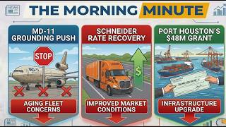 MD-11 Grounding Push, Schneider Rate Recovery, &amp; Port Houston's $48M Grant | The Morning Minute