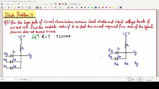 Diode Numerical 7: Microelectronics Circuits