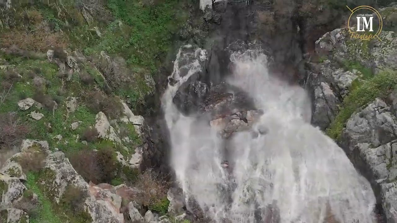 Cascada Faia da Agua Alta la más alta de Portugal.