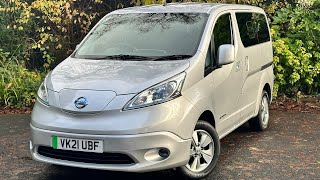 Walk Round Video Of Our Nissan Env200 Evalia 40Kw, 7 Seat, Finished In Silver, 2021 Reg.