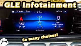 2022 Mercedes-Benz GLE — Infotainment Review | Touchscreen, Apple CarPlay, Android Auto How-To screenshot 2