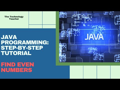 Java Tutorial Find Even Integers