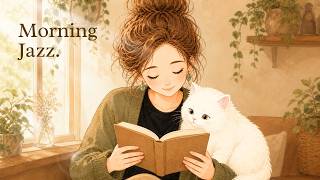 [PLAYLIST] Morning Cafe Jazz ☕ | Reading Music, Quiet Book Time & Warm Summer Morning screenshot 4