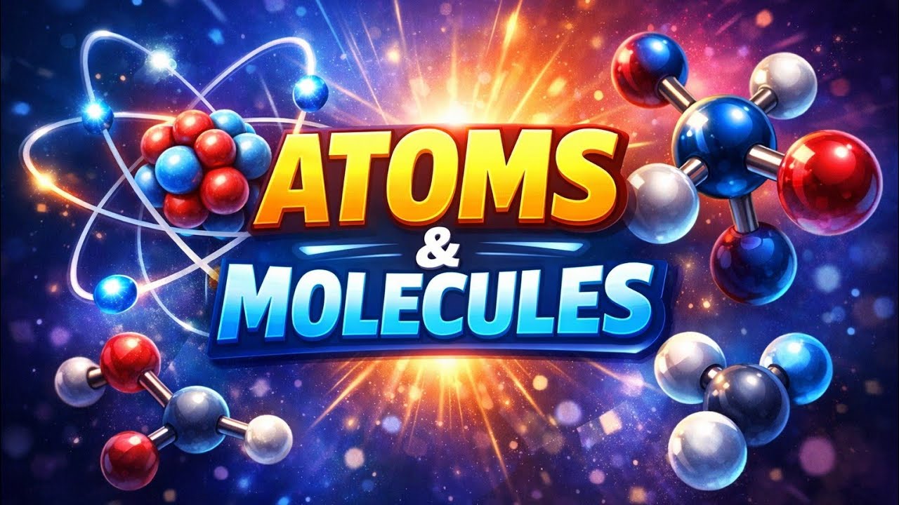 Atoms & Molecules One Shot 🔥 | Class 9 CBSE | Full Chapter in Hindi