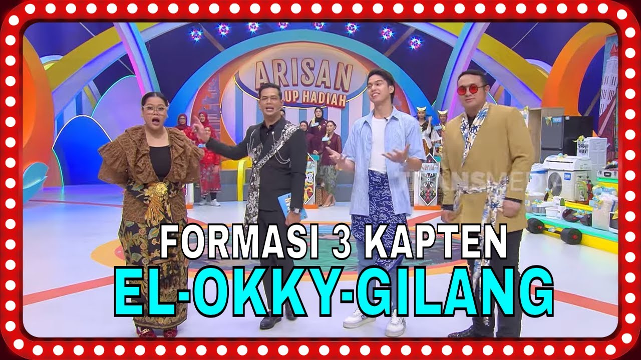 TOP UP HADIAH DENGAN FORMASI 3 KAPTEN EL-OKKY-GILANG | MOMEN SERU ARISAN (26/05/25)