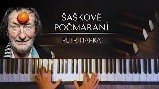 Petr Hapka - Šaškové počmáraní + noty na piano chords