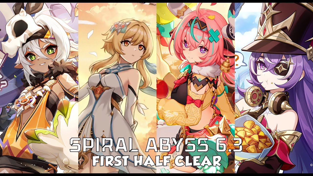 C0R1 Varesa Overload vs. First Half Showcase │Genshin Impact │NEW 6.3 Spiral Abyss
