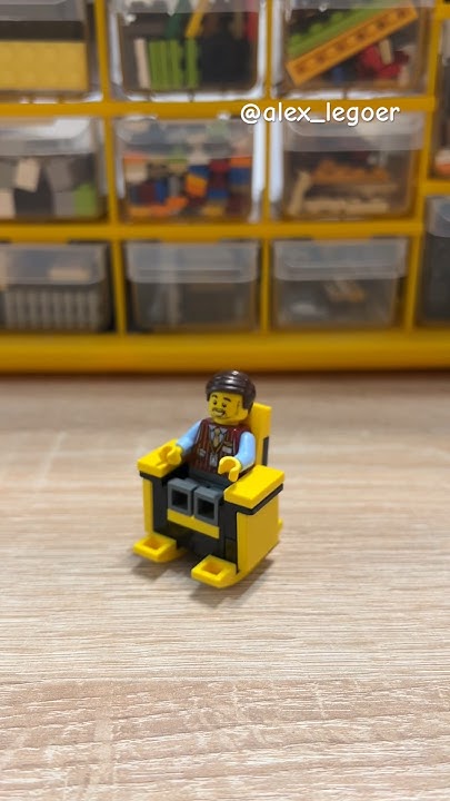 Кресло-качалка из Лего #lego #shorts #short #armchair #furniture #лего ...
