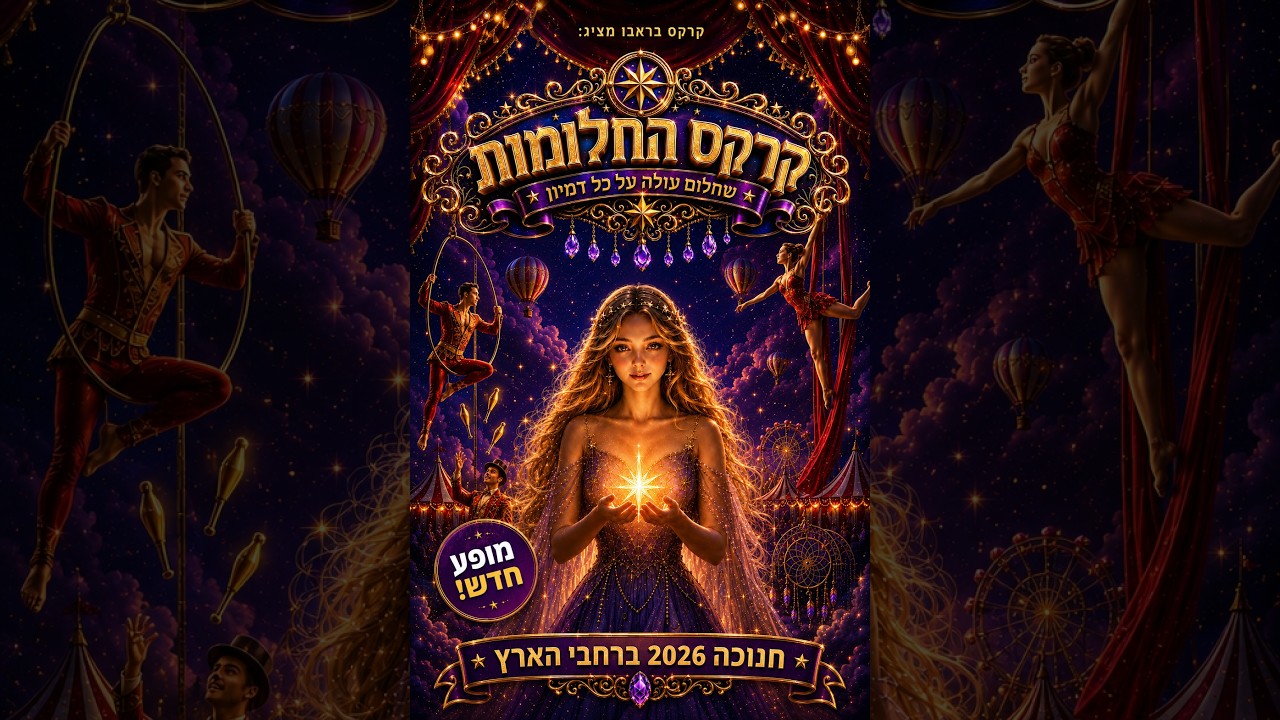 קרקס בראבו-חנוכה2026-קרקס החלומות