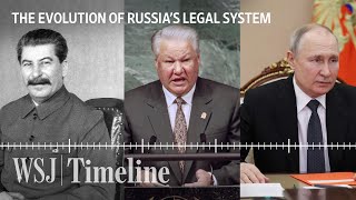 How Russia Has Used Its Legal System as a Political Weapon | WSJ Timeline