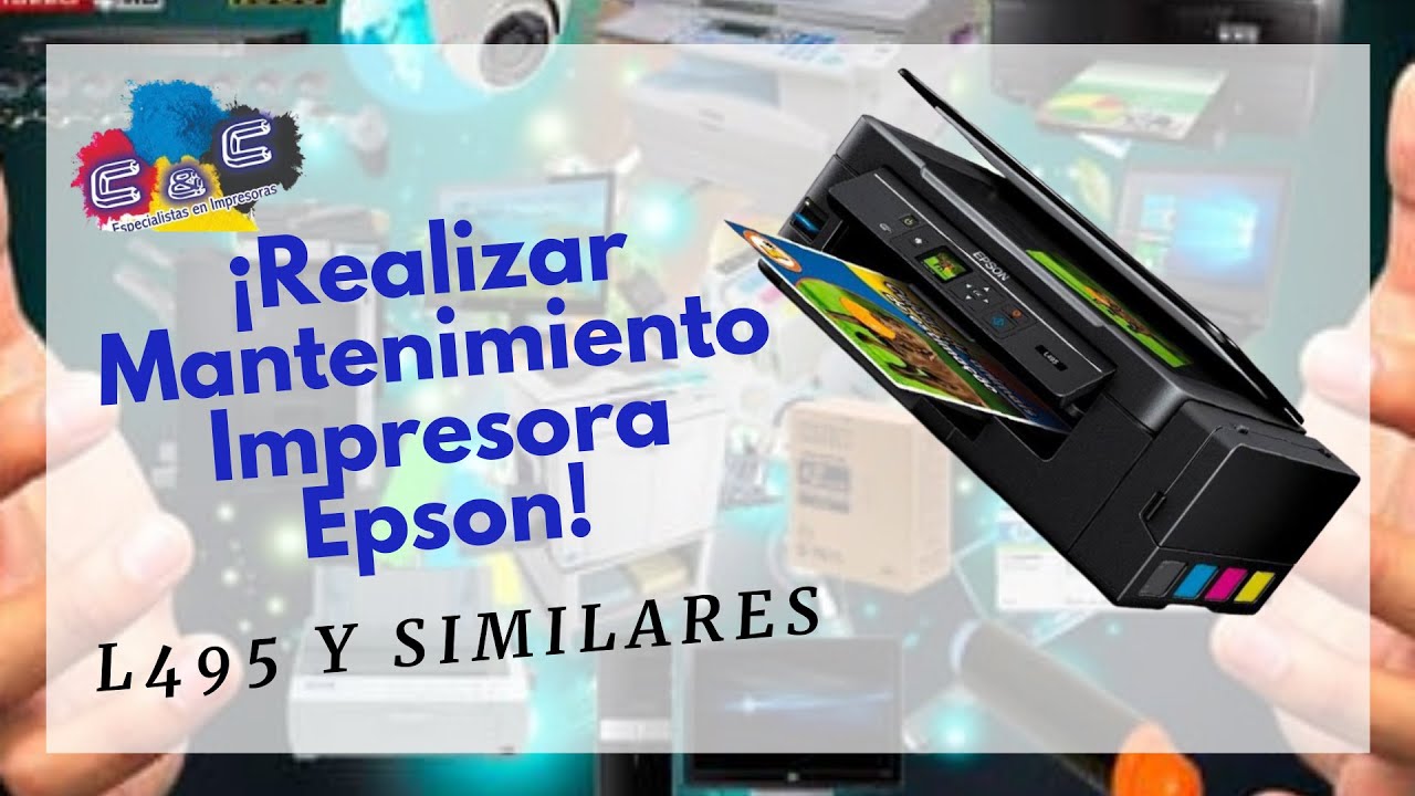 EPSON L495. Como Realizar Desarmado, Desmontado y Mantenimiento MUY BIEN  EXPLICADO - YouTube