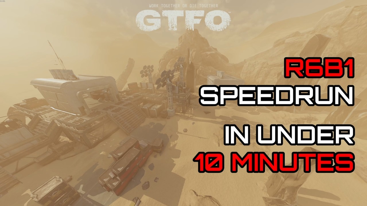 [GTFO] Speedrun - R6B1 in 9:27 [World Record] - YouTube
