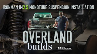 Overland Hilux Build - Part 2. Ironman 4x4 IM2.5 suspension install #hilux #n80 