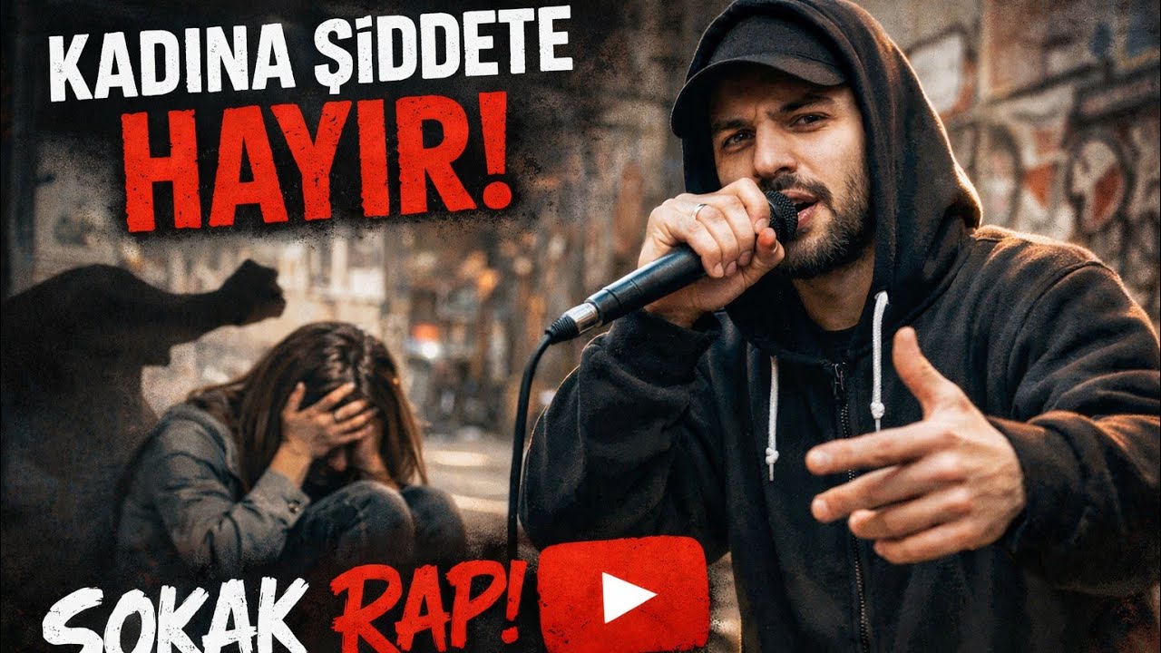 KADINA ŞİDDETE HAYIR! | Kadın Hakları İçin Rap Söyledim! Tepkiler Mükemmel 🥲