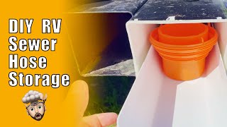 DIY RV Sewer Hose Storage