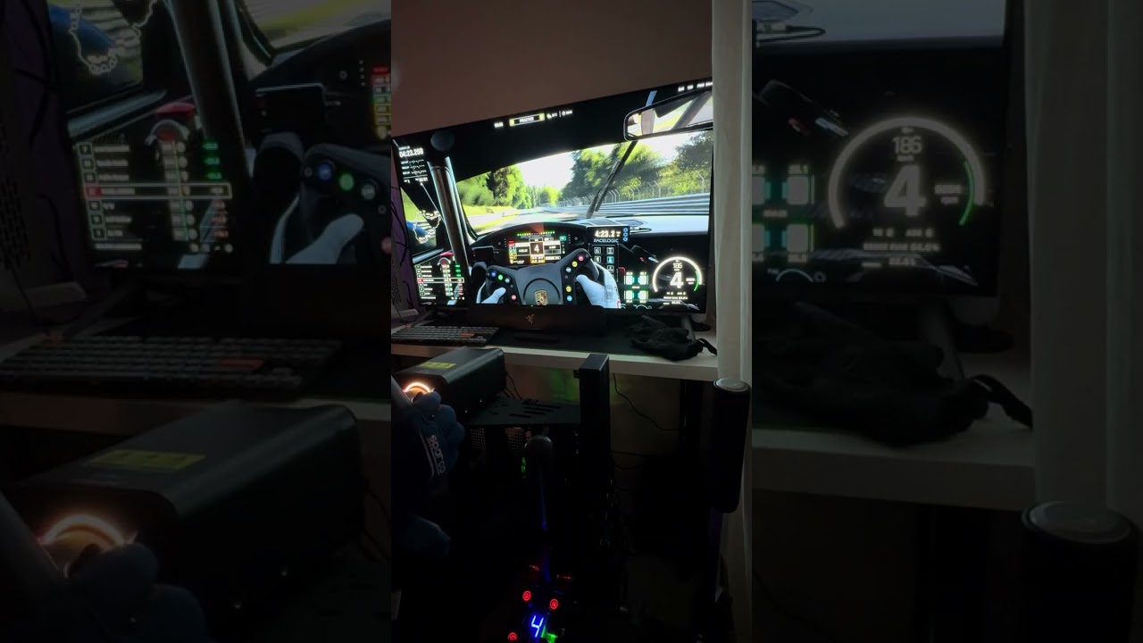 Simagic Evo + Ac Evo - Nurburgring - porsche GT3  