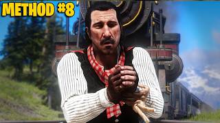Killing Dutch In Every Way Possible In Red Dead 2