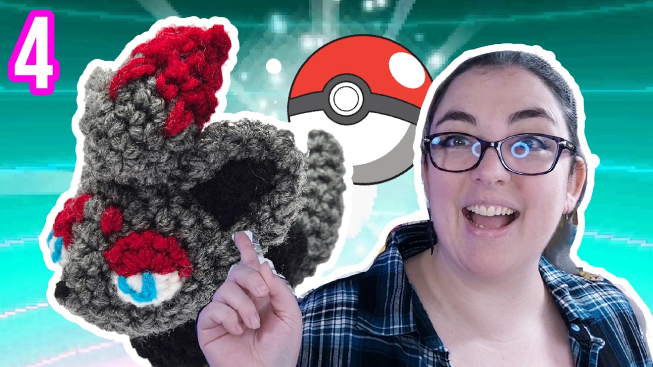 Closing loops already?! Every Level Up Is Random (And I Crochet It) - Pokemon Black E04