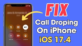 How To Fix Call Droping On iPhone After iOS 17 Update 2024 | iPhone 11/12/13/14/15 Series