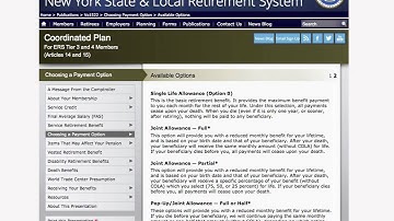 Preparing for Retirement: Part Seven — Choosing Your Retirement Option