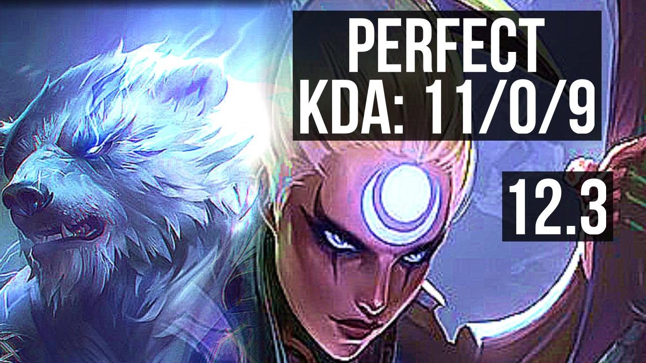 VOLIBEAR vs DIANA (JNG) | 11/0/9, Rank 6 Voli, Legendary | EUW Challenger | 12.3