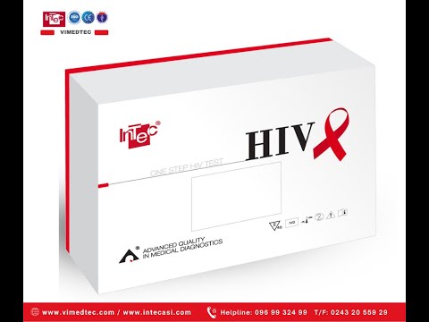 InTec Test Nhanh HIV Hướng Dẫn Sử Dụng