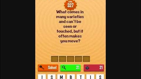 Riddle Quiz Level 321-330 Answer Guide