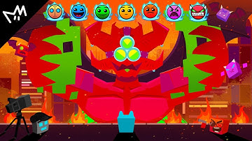 “Space Invaders”, but with a Difficulty meter | Geometry Dash 2.2