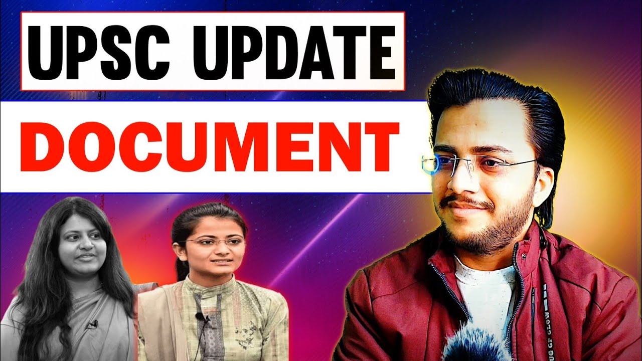 UPSC UPDATE | Document Needed for UPSC PRELIMS 2025