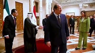 نشاط السيد الرئيس عبد الفتاح السيسي خلال زيارة أمير دولة الكويت لمصر